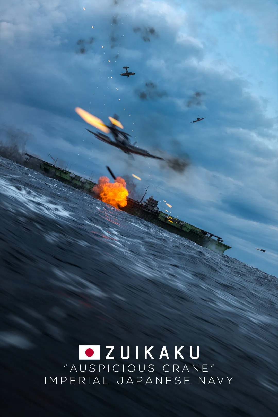 IJN Zuikaku cinematic naval 3D visualization